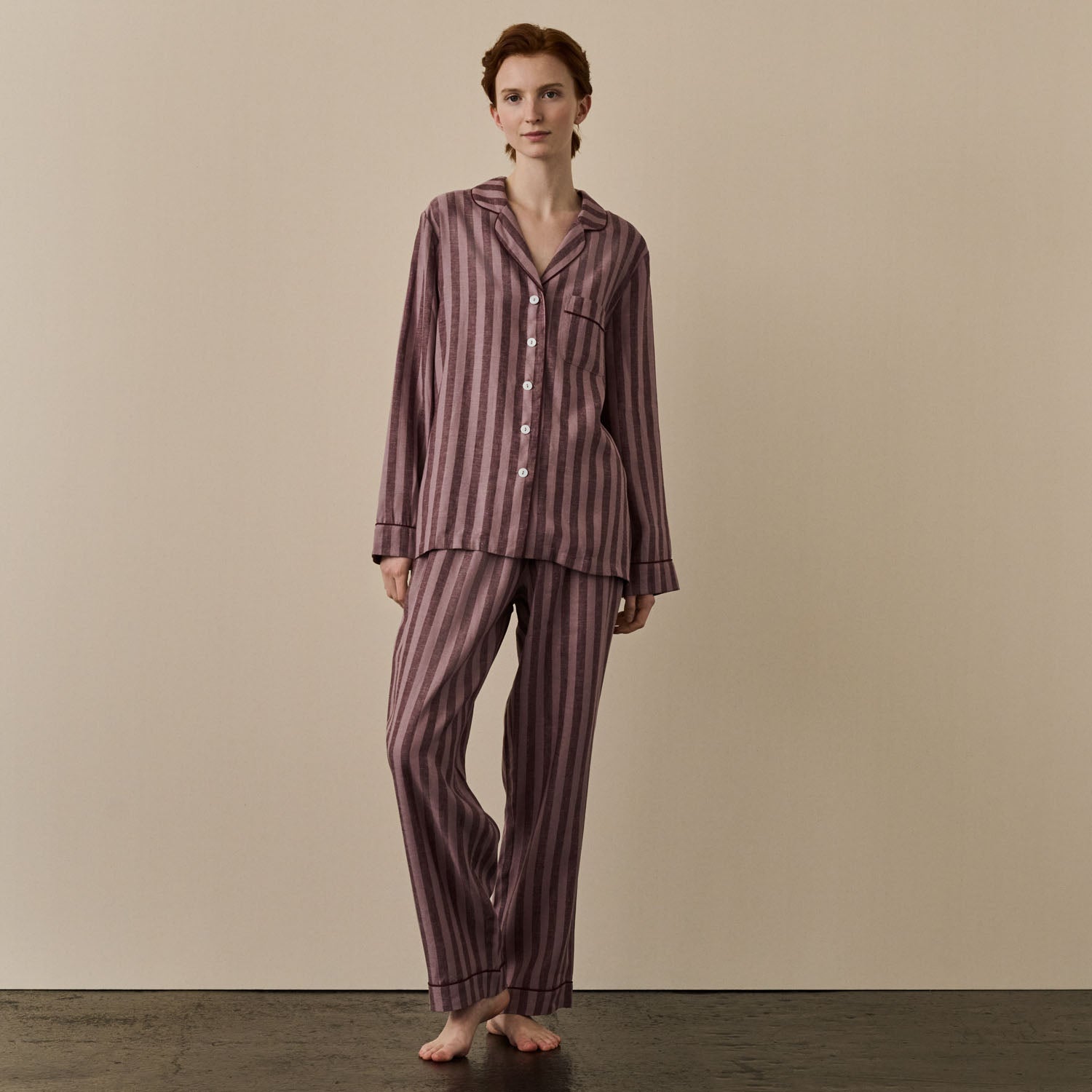 Women's Linen Pyjama Trousers – Linenshed