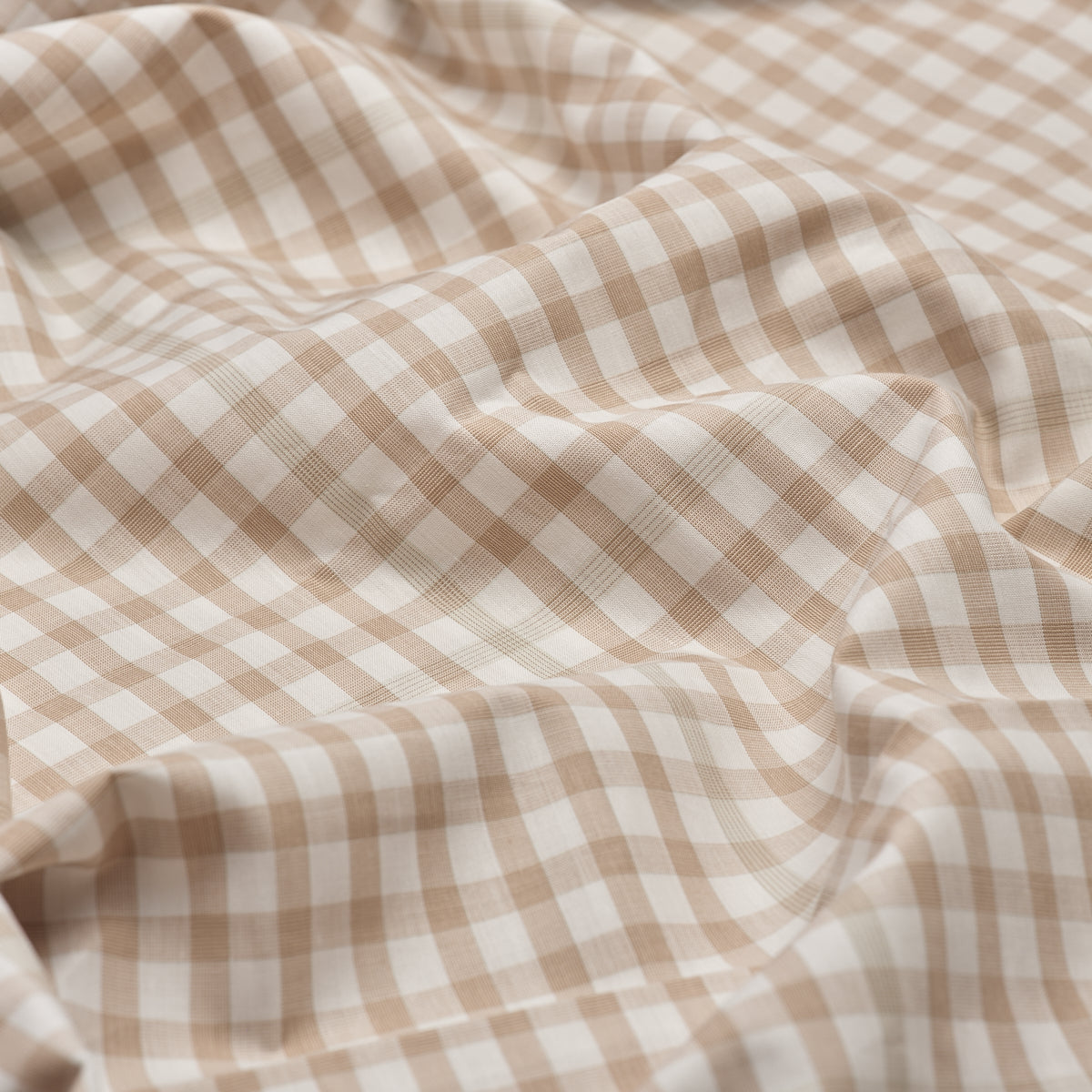 Cafe Au Lait Small Gingham